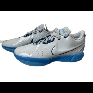 Mens Size 14 Nike Lebron 21 Light Armory Blue Basketball Shoes FQ4052 400 NEW